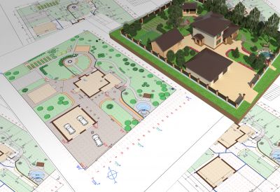 Residential Landscaping detail